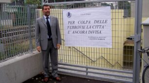 Seregno: sindaco in stradaprotesta contro le ferrovie