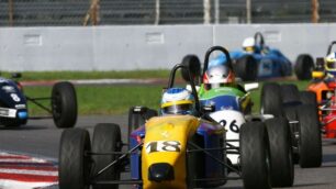Simone Gatto campione CadettiMonza, Valentino sulla bandiera