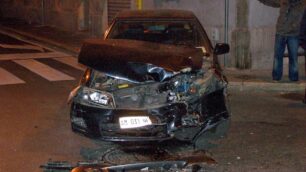 Seregno: crash in via Colombo,33enne ne avrà per quindici giorni