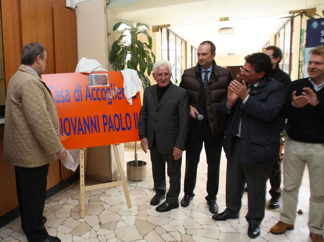 La casa d’accoglienza è realtàMonza ricorda Giovanni Paolo II