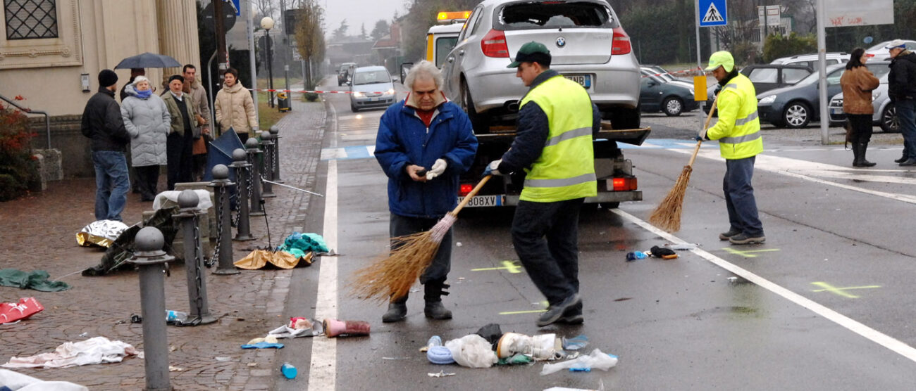 Strage cimitero, perizia tribunale:"Corresponsabilità del pullman"