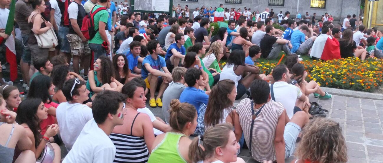 Euro2012, stravince la SpagnaDelusione in piazza per l’Italia