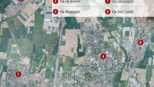 Vimercate mappa le zone a rischioEcco tutte le strade del degrado