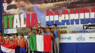 Ginnastica, Italia doppia l’OlandaA Macerata con Morandi e Sanvito