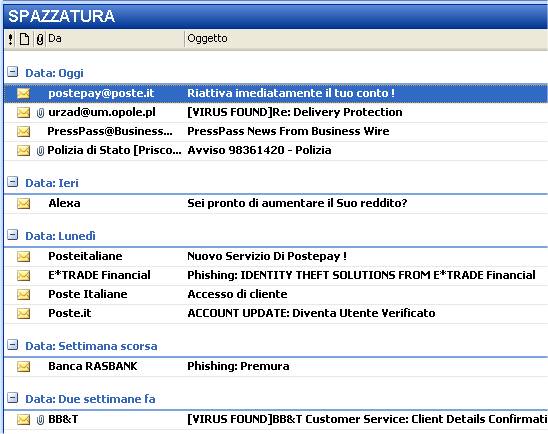 Email, truffatorisempre in agguato