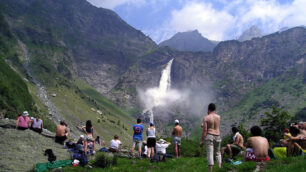 Cascate del Serioa suon di musica