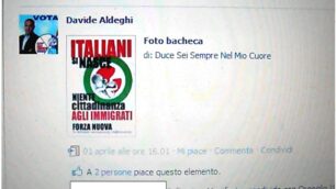 Verano, su Facebook inneggiaal Duce: bufera su candidato Pdl