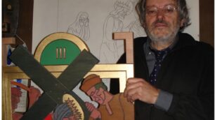 L’artista Bruno Chersicla deceduto venerdì