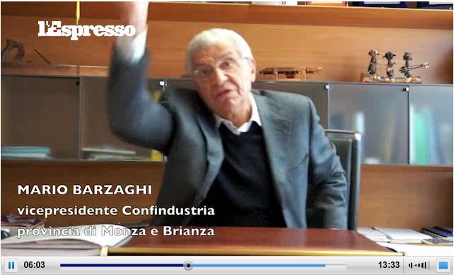 Seregno e il «caso L’Espresso»Barzaghi lascia Confindustria