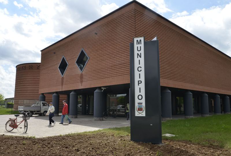 Il nuovo municipio di Bernareggio