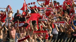 Calcio, i tifosi del Monza