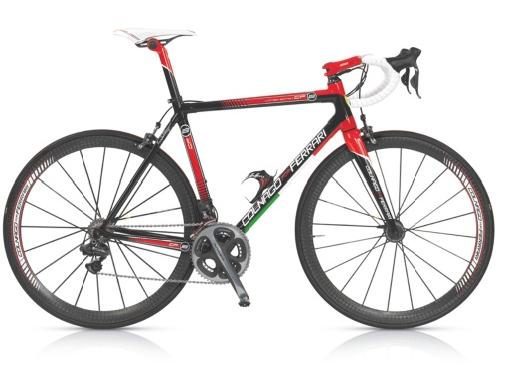 Una bicicletta ad alta tecnologiaDa Colnago il modello «Ferrari»