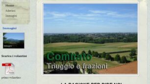 Triuggio: foglio con minaccea Maria Sala (Comitato territorio)