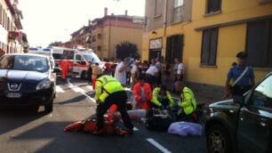 Investita sulle strisce pedonaliGrave una donna a Desio