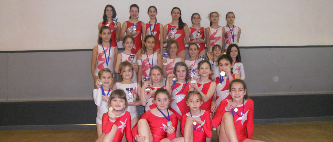 Ginnastica, ancora incetta di podiper la Polisportiva Bernate
