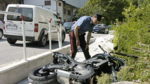 Senago, centauro muorein un incidente sul lago