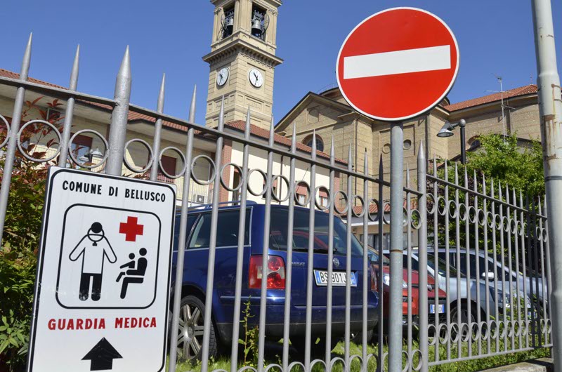 La sede della guardia medica a Bellusco.