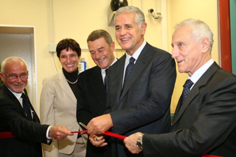 Maria Cristina Messa durante un’inaugurazione alla Bicocca di Monza