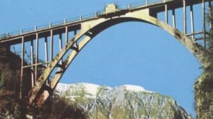 Il ponte della Vittoria a Cremeno, nel Lecchese