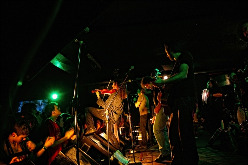 Modena City Ramblers al Bloom di Mezzago nel 2010