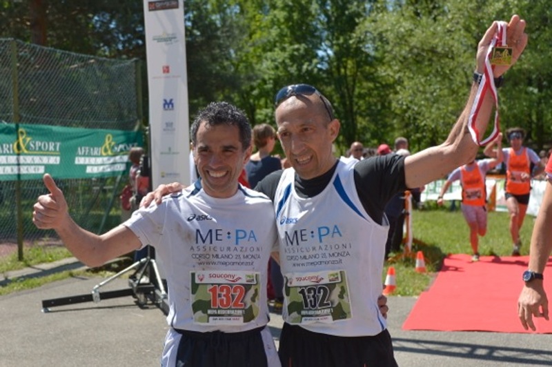 Dario Rognoni e Orazio Bottura sorridenti e vincenti a Montevecchia