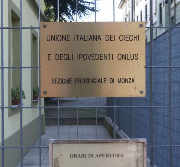 Monza: no dell’Unione Ciechi
alla sede per due associazioni