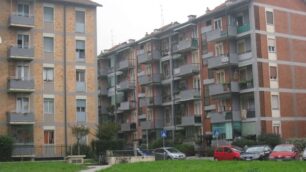 Uno scorcio di insediamenti abitativi nel quartiere di Cantalupo