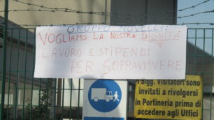 «Rivogliamo la nostra dignità»Muggiò, altra protesta alla Panem