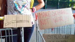 Sciopero nazionale degli studentiMonza Brianza in piazza a Milano