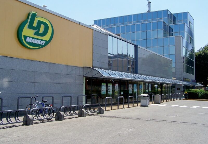 Il supermercato Ld di via Stadio a Seregno