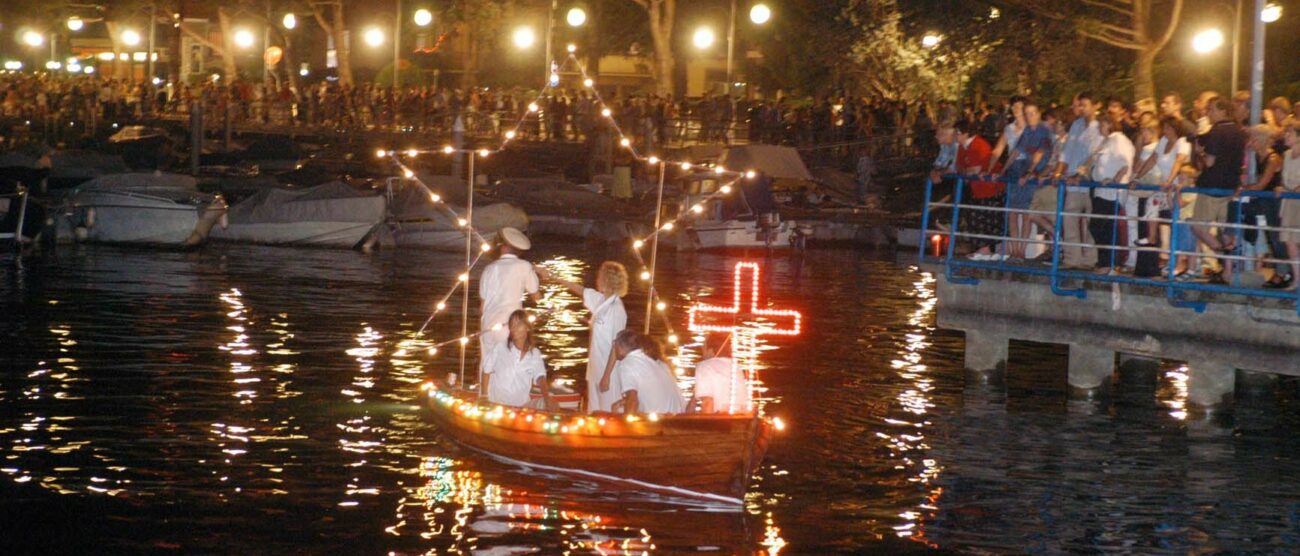 A Sarnico le barche della Stella Maris