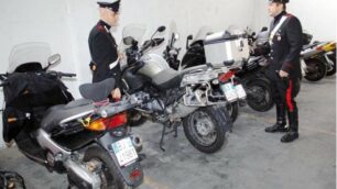 Trovato deposito di moto rubateUna Bmw porta dritto a Vimercate