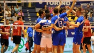 L’Italvolley festeggia a Torino
