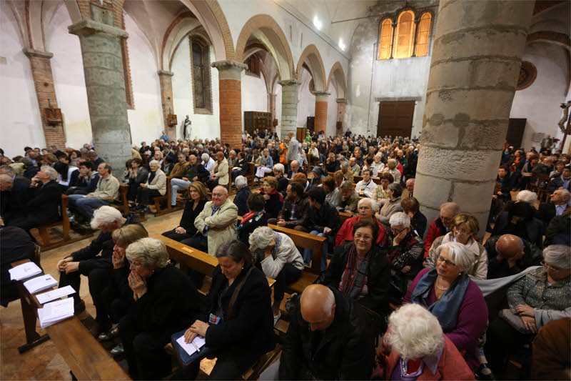 Monza, il pubblico intervenuto alle “Primavere” per Enzo Bianchi