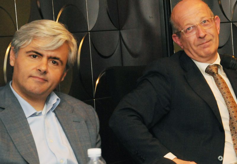 Francesco Paoletti (a sinistra) e Luigi Nava