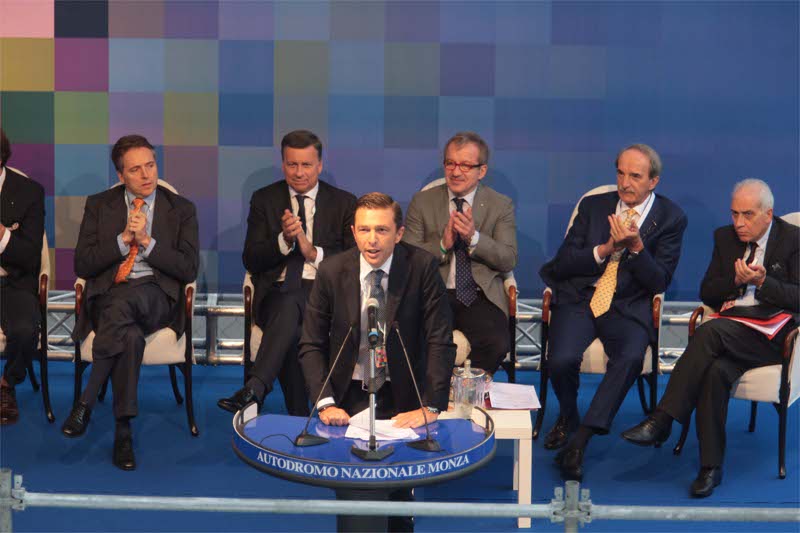 L’intervento di Andrea Dell’Orto durante l’assemblea