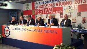 Monza, la presentazione del festival dello sport in autodromo