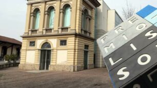 L’ingresso del museo di Lissone