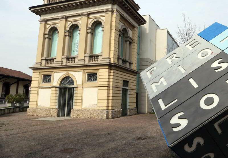 L’ingresso del museo di Lissone