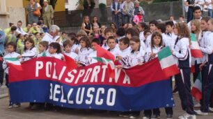 Un momento della cerimonia d’inaugurazione