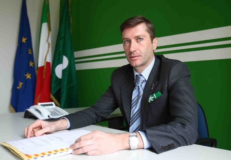 Luca Talice quando era assessore provinciale