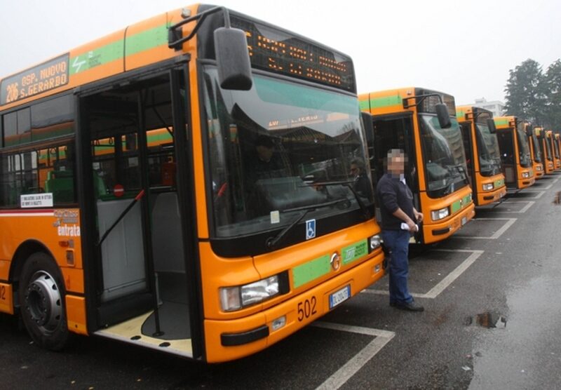 Gli autobus di Monza