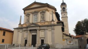 La chiesa parrocchiale di Aicurzio