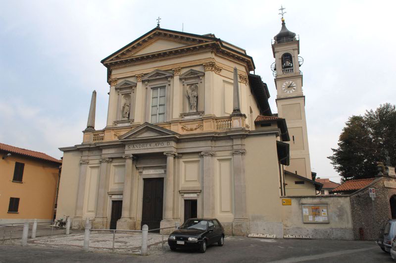 La chiesa parrocchiale di Aicurzio