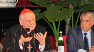 L’arcivescovo Scola e il sindaco di Milano