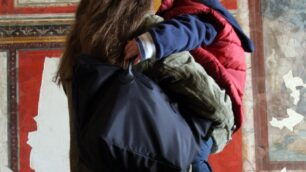 Una mamma col suo bambino