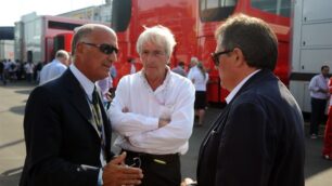 A sinistra Angelo Sticchi Damiani (Aci)