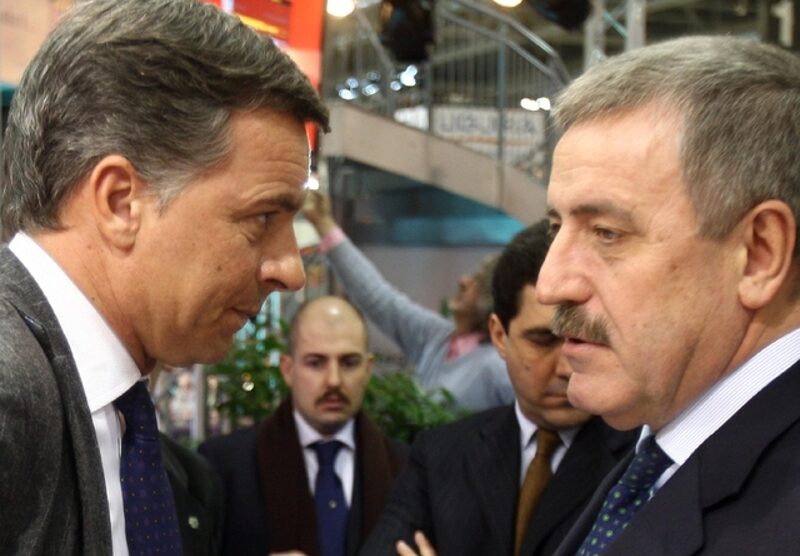 Dario Allevi e Guido Podestà, presidenti delle Province di Monza e Milano