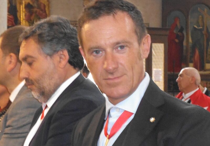 Fabio Grigoli alla cerimonia di Venezia.