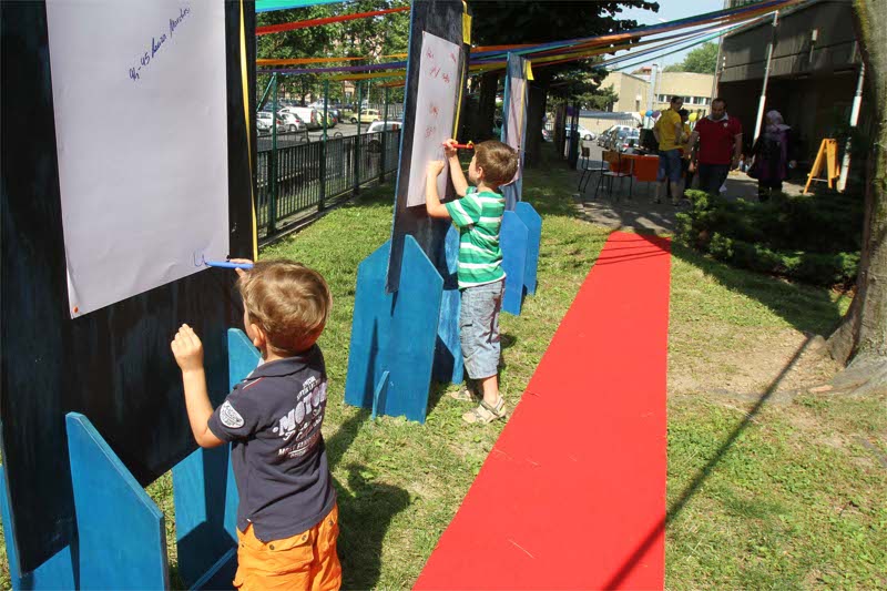 Una scuola materna di Monza